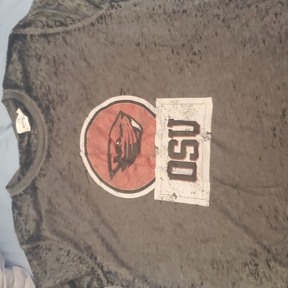 OSU BEAVERS Charcoal tee